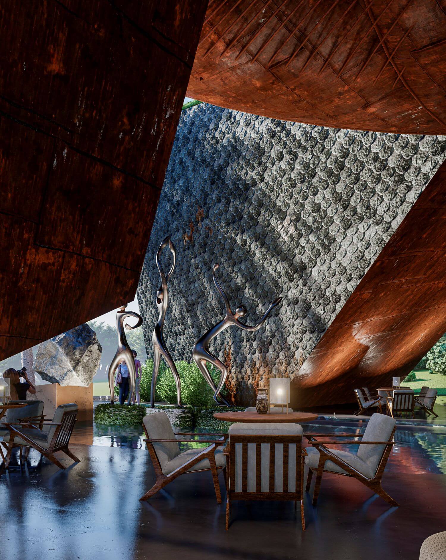 黑曼巴餐厅丨Veliz Arquitecto-8