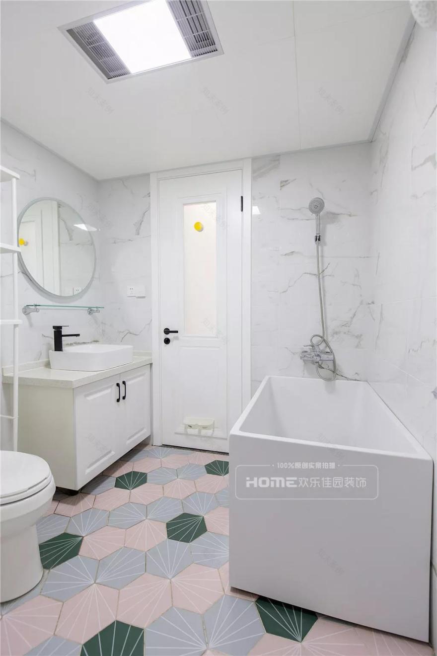 金牛新都汇 80㎡北欧风马卡龙色空间,打造梦幻城堡-57