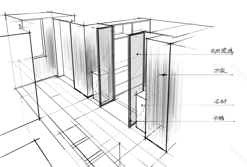 上善若水 | 鸿坤理想城上叠样板间的赖特式有机设计-25
