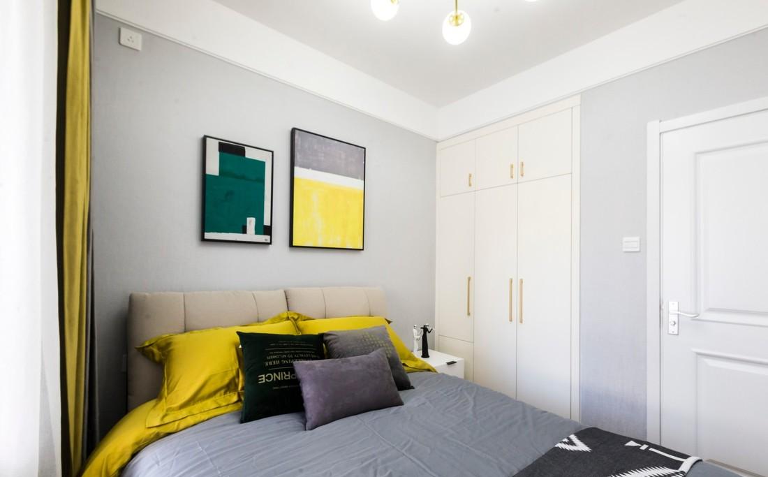 98 平米现代轻奢四房改造,设计师用心打造蓝粉主题空间-131