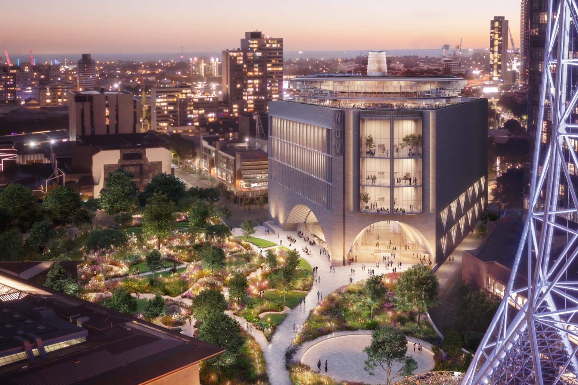 墨尔本艺术区重建及NGV当代艺术馆项目丨澳大利亚墨尔本-36