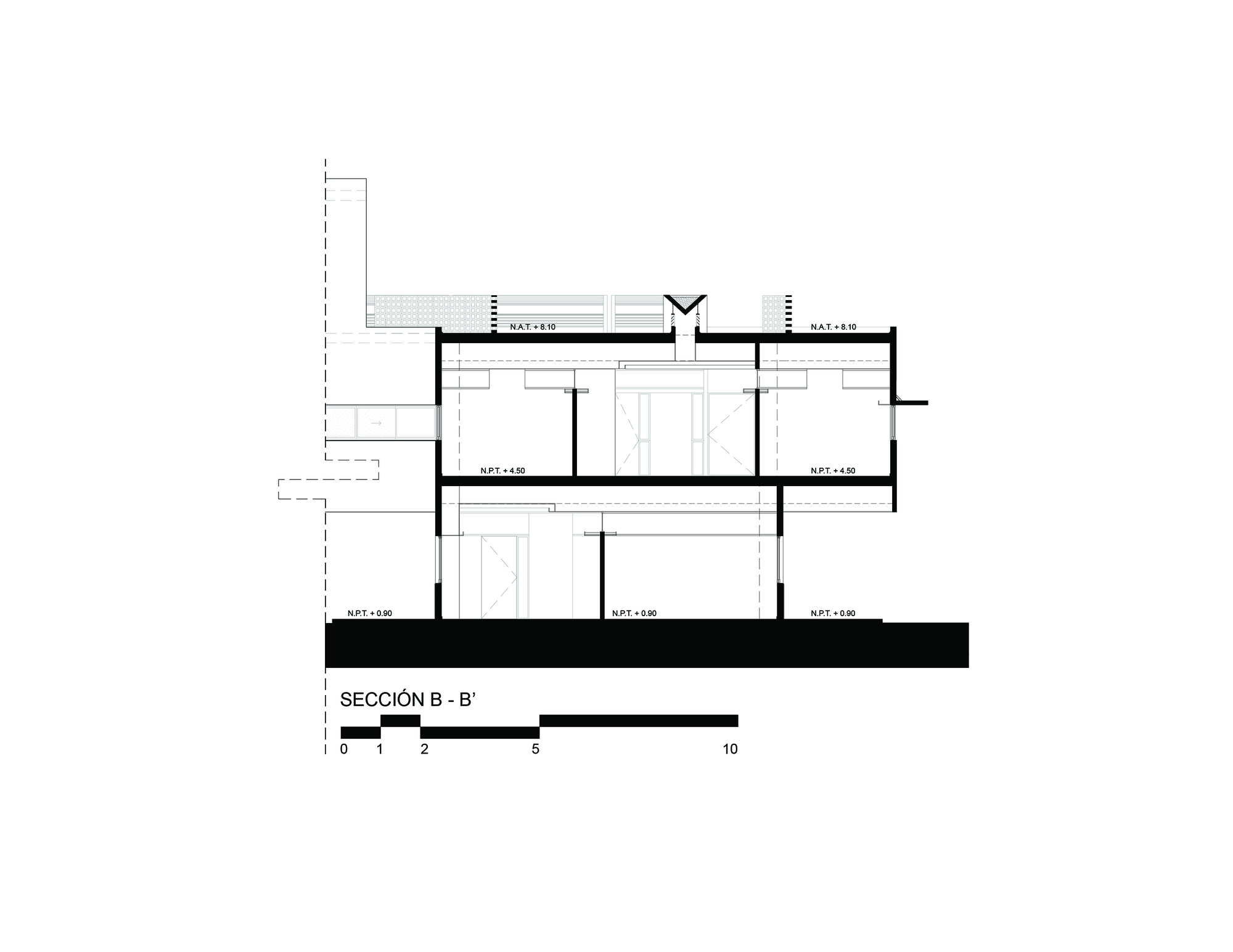 墨西哥尤卡坦自治大学教育建筑——绿色校园中的曲线魅力-35