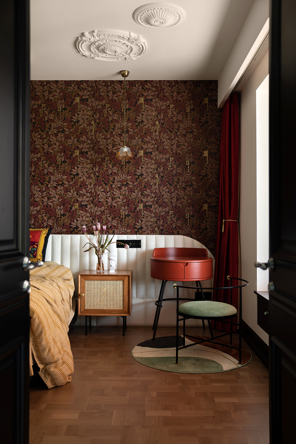 南洋复古风,151㎡家居空间的诗意探索-64