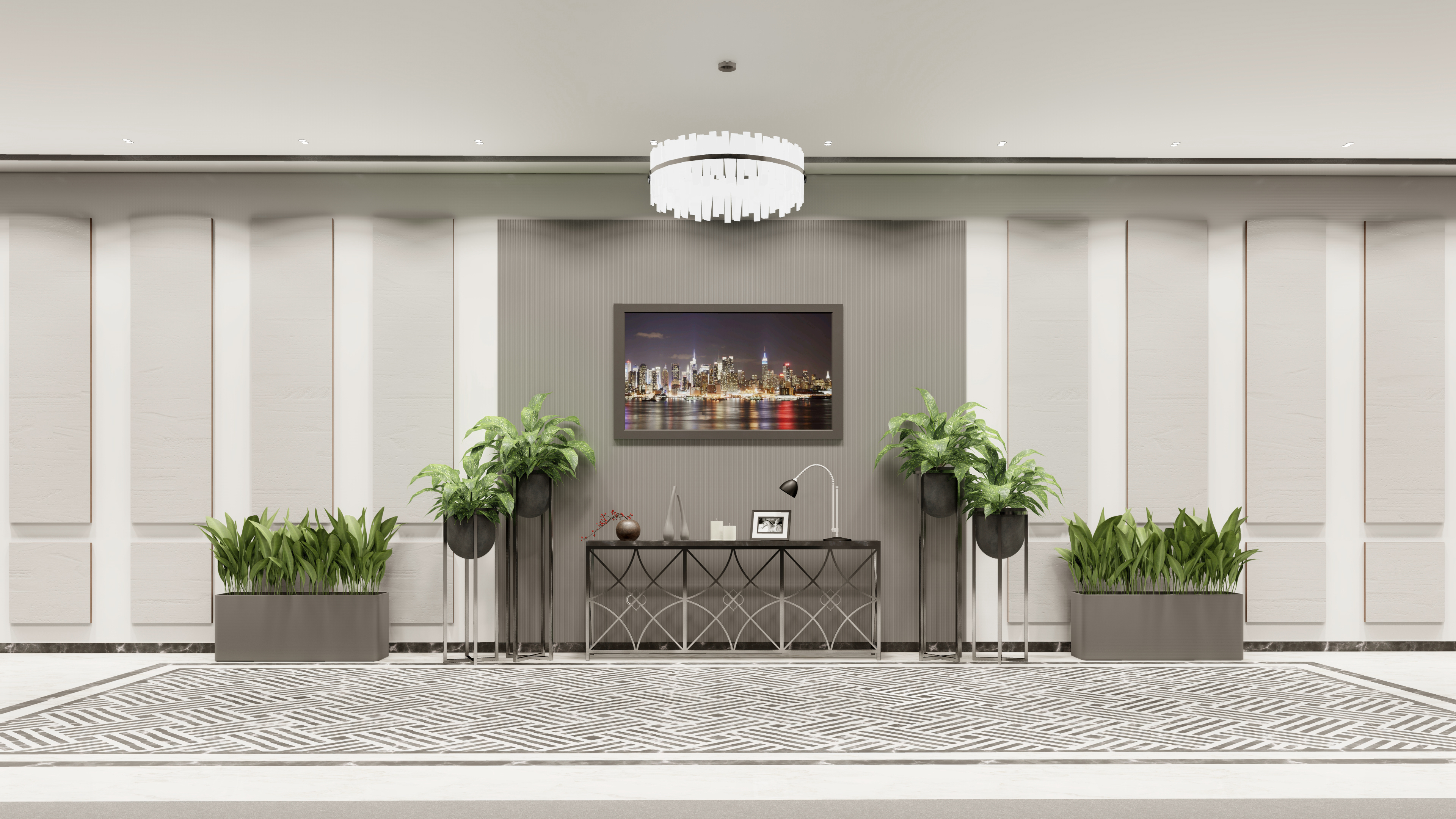 RESIDENTIAL APARTMENT LOBBY AND RECEPTION-3