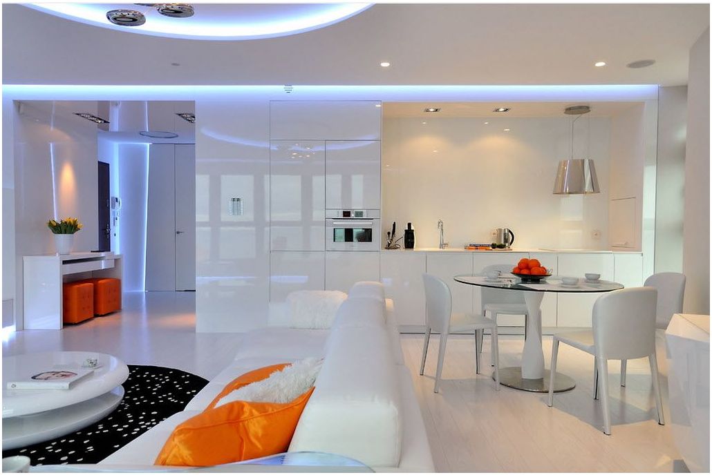 20平米厨房工作室与客厅一体化设计-141