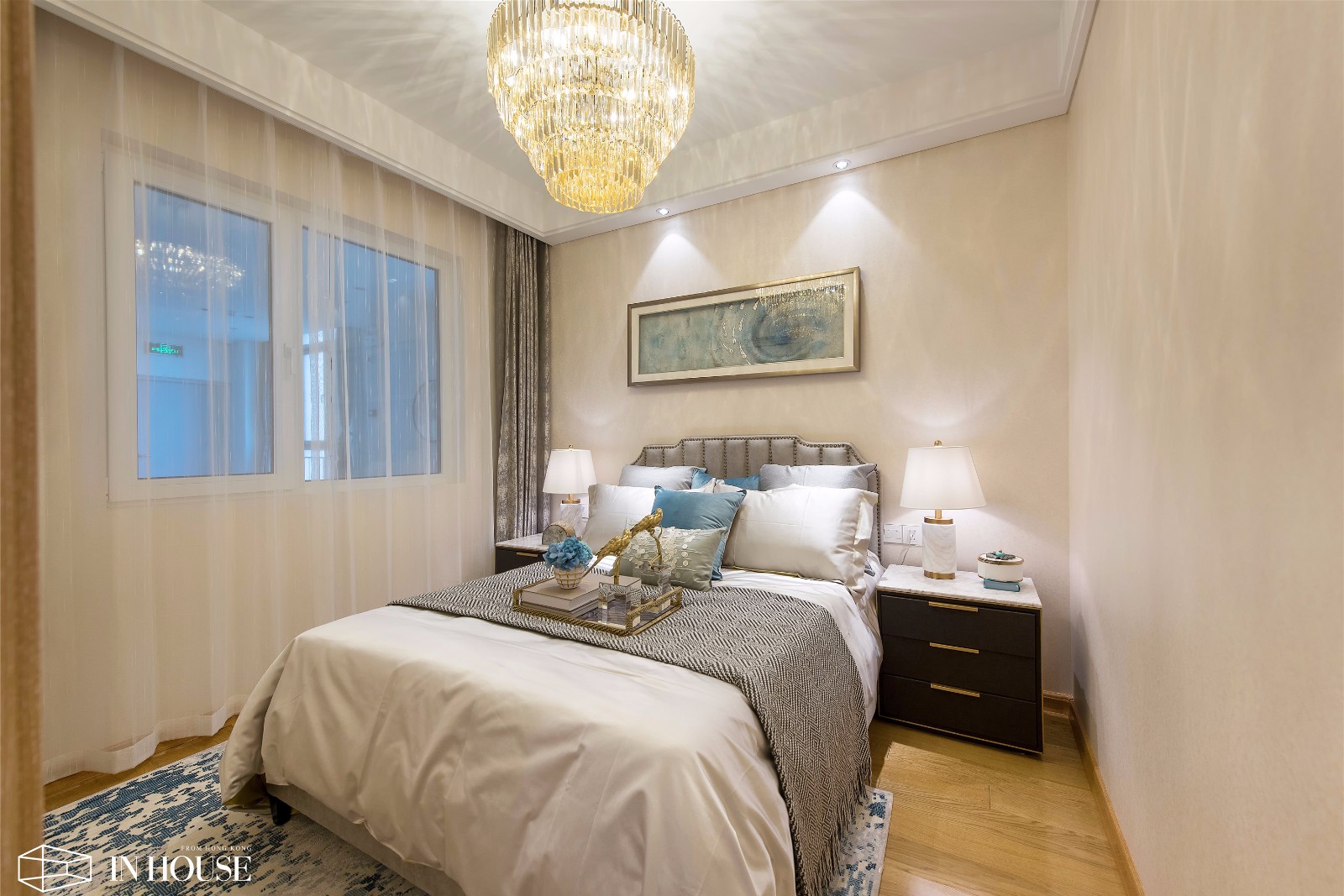 固安中南·熙悦73㎡样板间软装设计——INHOUSE设计-13