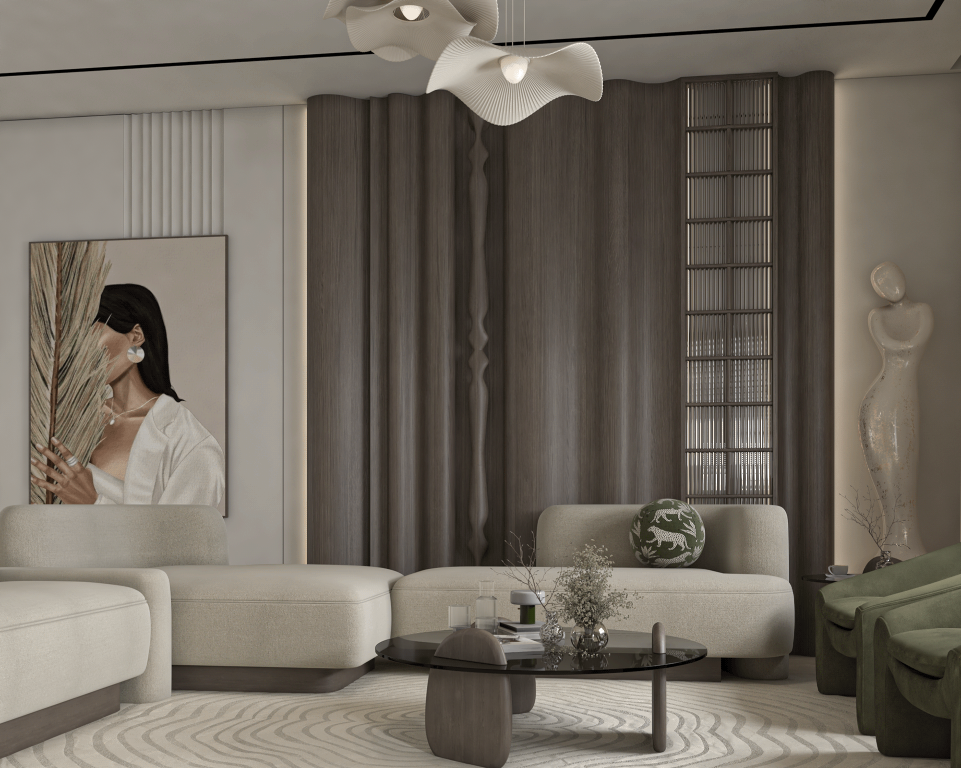 厨房、客厅与餐厅-4