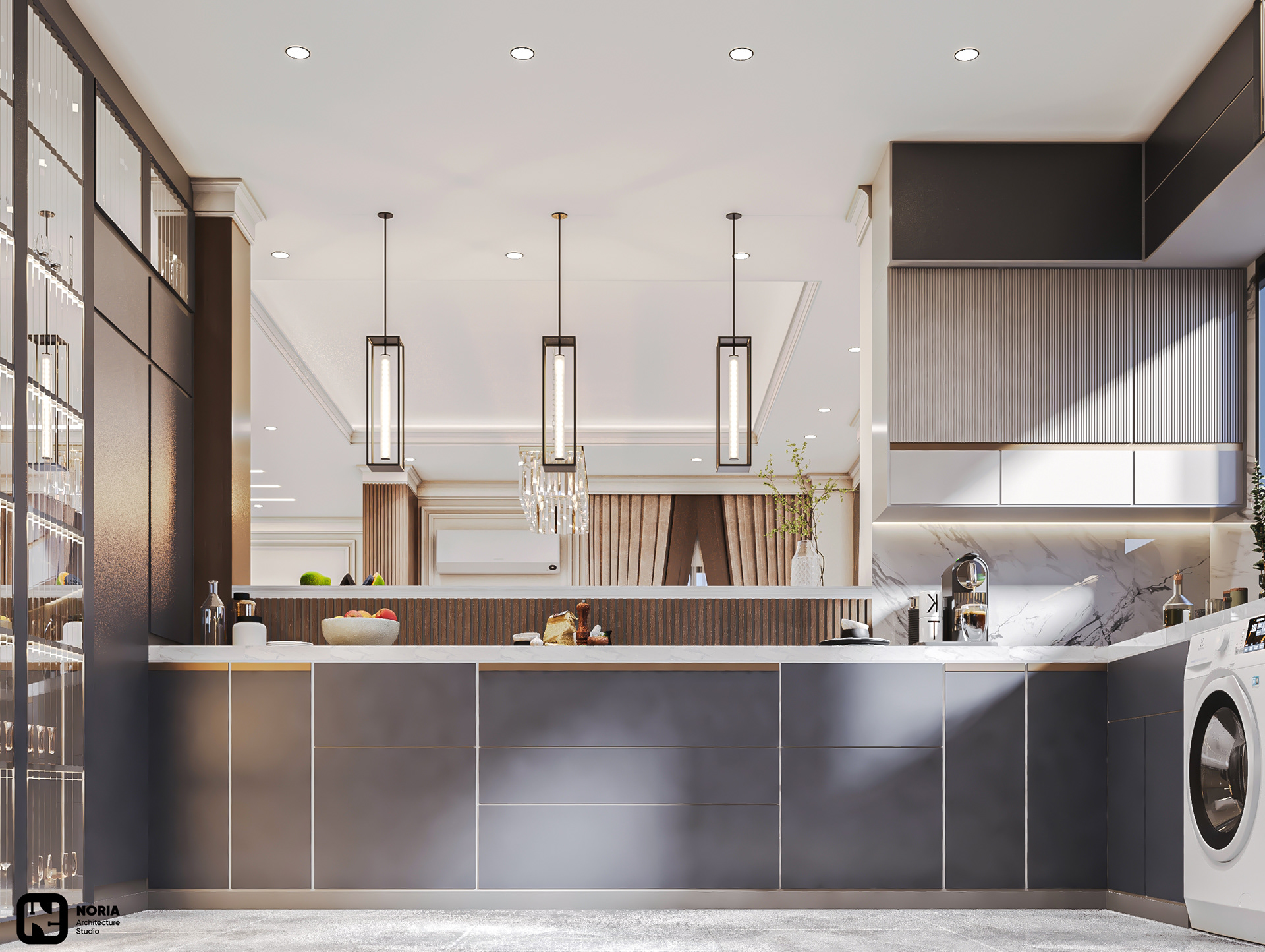 接待处和美式厨房-9