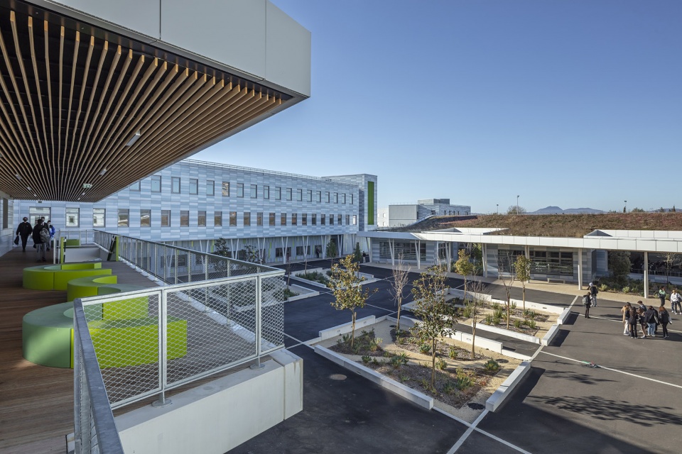 法国 Simone Veil 中学丨HellinSebbag Architectes Associés-65