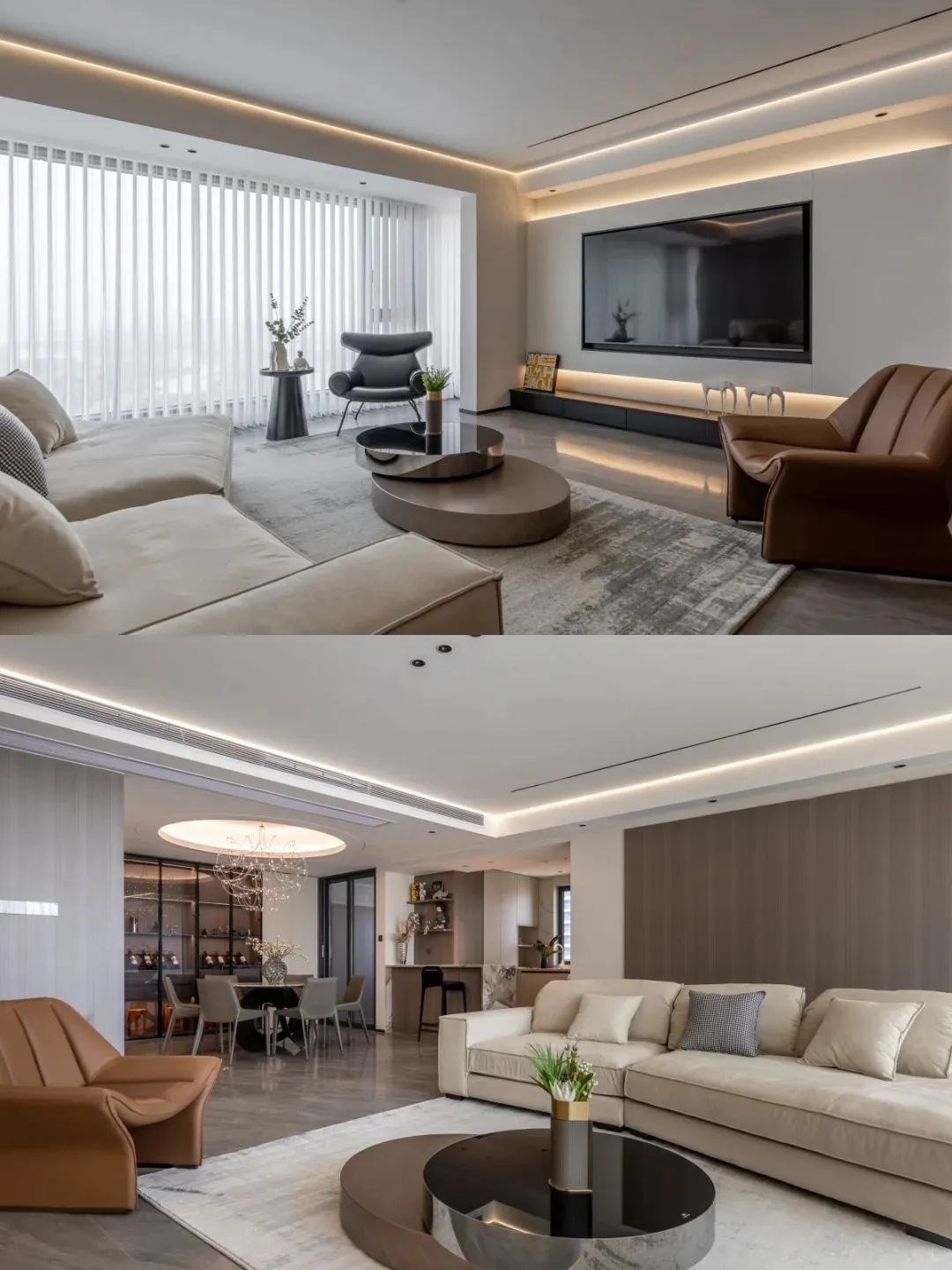 能开小车逛着玩的现代简约风大平层-3