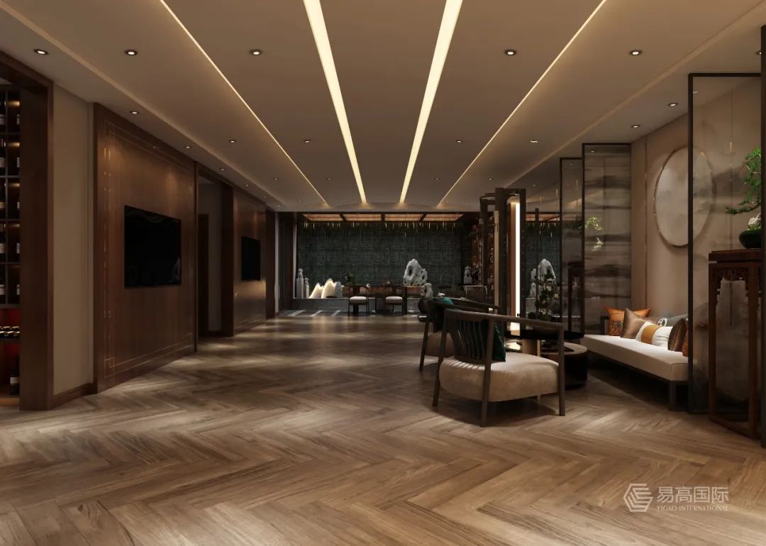 新中式别墅设计,武登高打造 460㎡优雅奢华空间-21