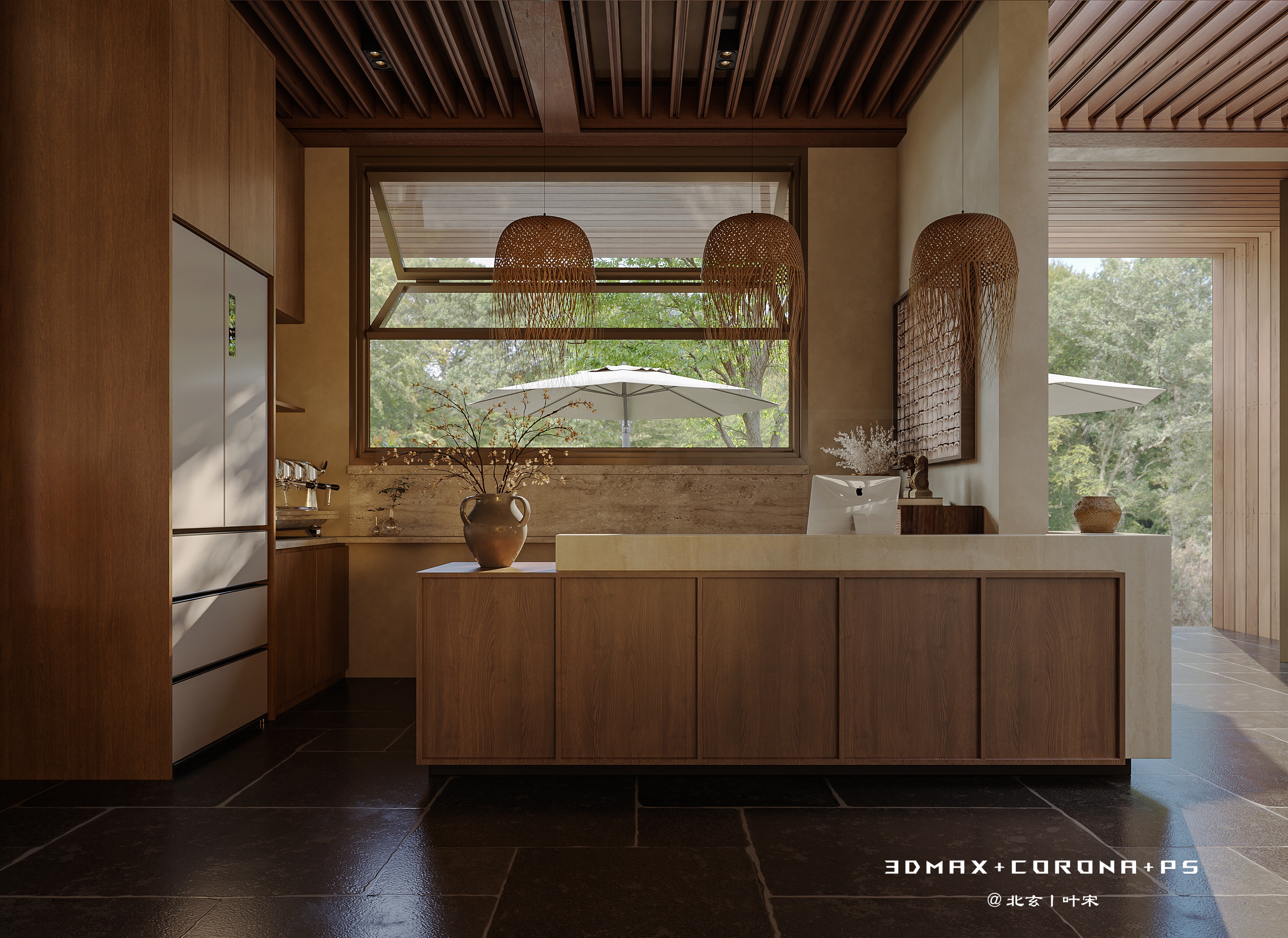 民宿设计｜茶田乡野间的避世民宿-6