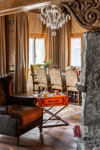 Клязьме的传统风格木屋别墅（未明确,暂以地点和风格概括）-24