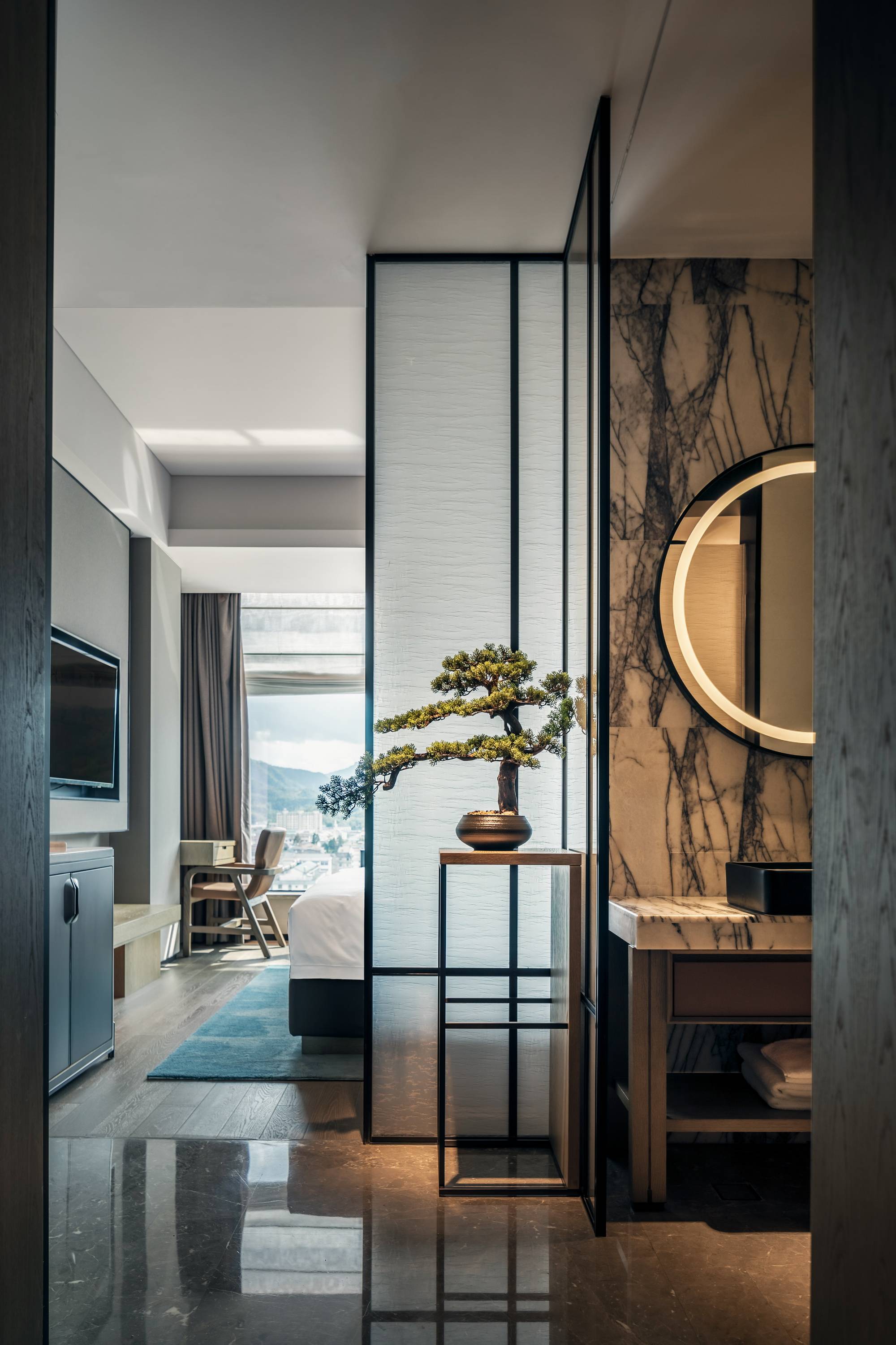 悦境龙仕翔轻奢酒店丨中国台州丨汇格设计-35