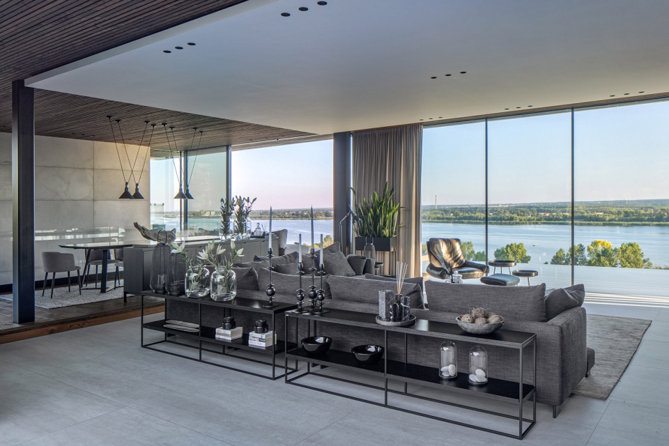 波兰现代河畔别墅,自然与人居的完美融合-50