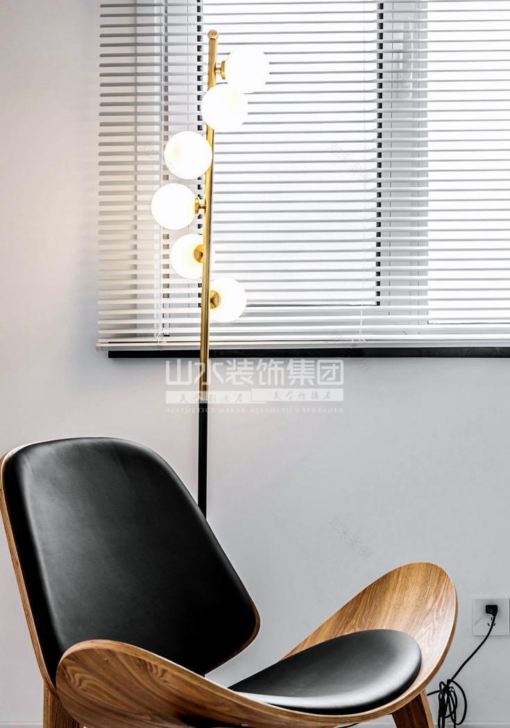 小夫妻 70㎡二手房逆袭,黑白极简演绎个性空间-17