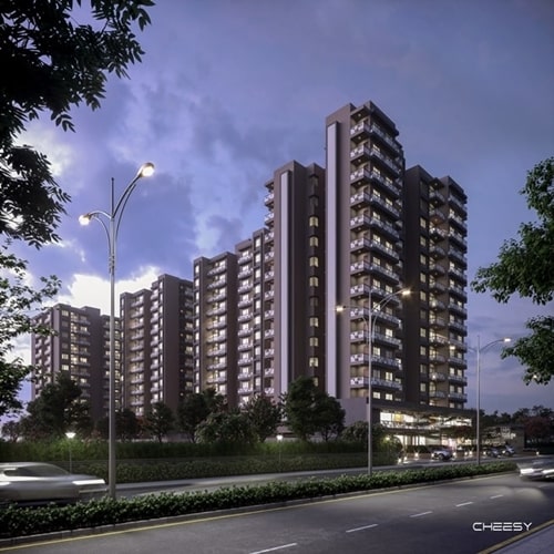 3D 建筑可视化丨THE CHEESY | VISUAL STUDIO-9