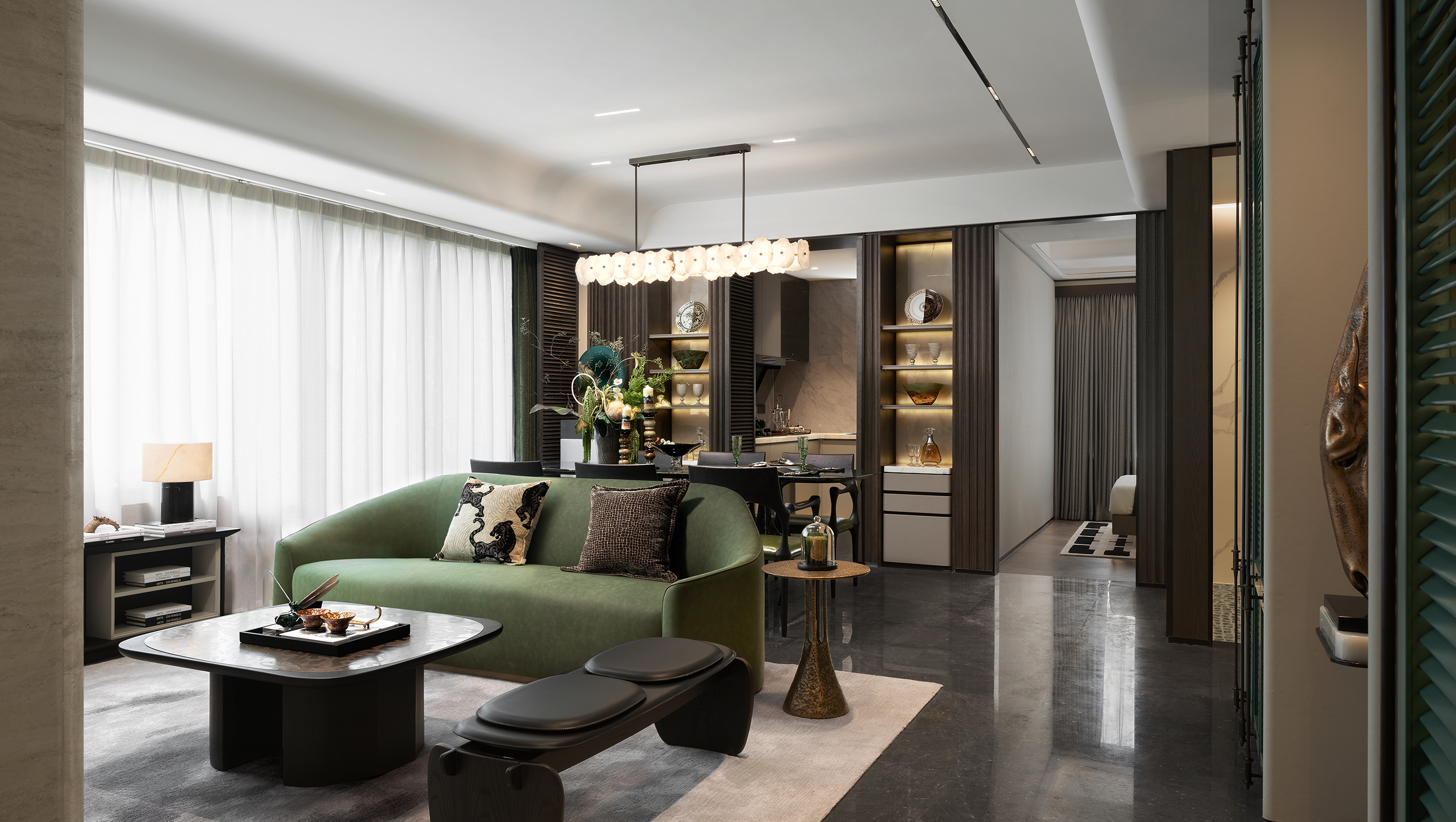 福州华润置地海湾润城样板房丨中国福州丨零次方空间设计-3