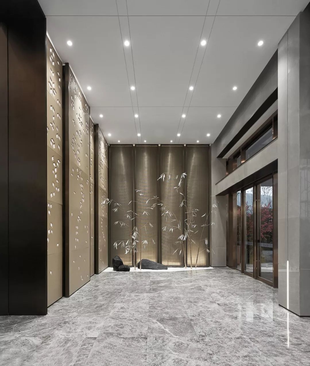 悦江湾售楼处 | 江南风韵融入现代空间-11