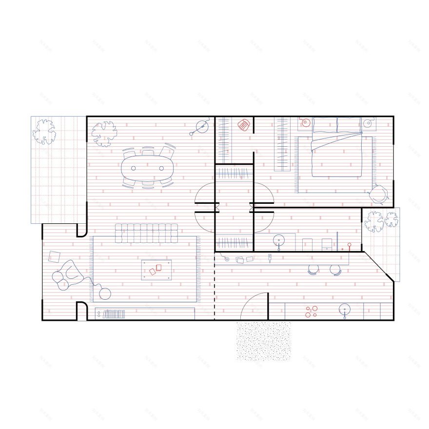 悬浮时光 · 尼采骰子米兰公寓丨意大利米兰丨CMQ Architettura-51