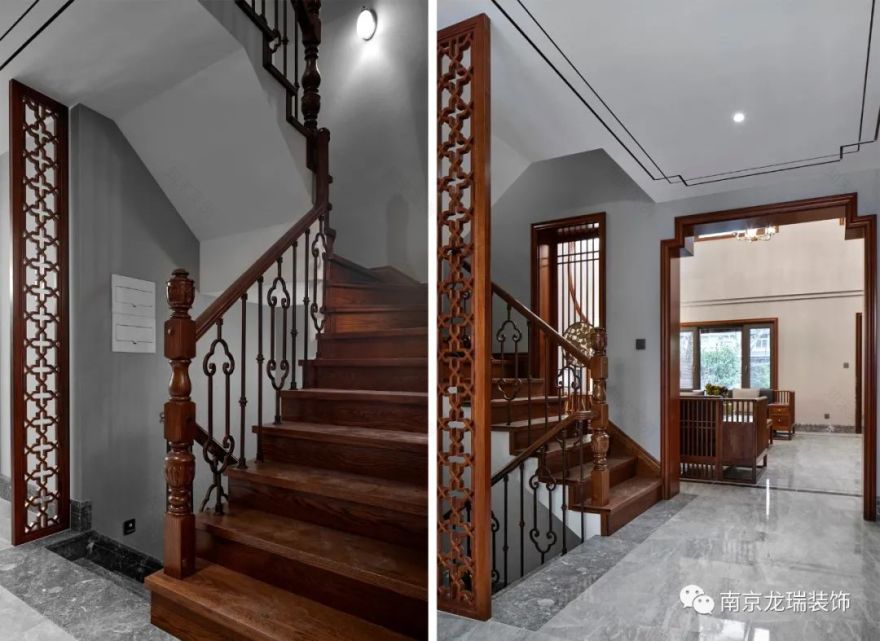 归庐 · 南京百家湖别墅花园新中式设计丨中国南京丨南京龙瑞装饰-38