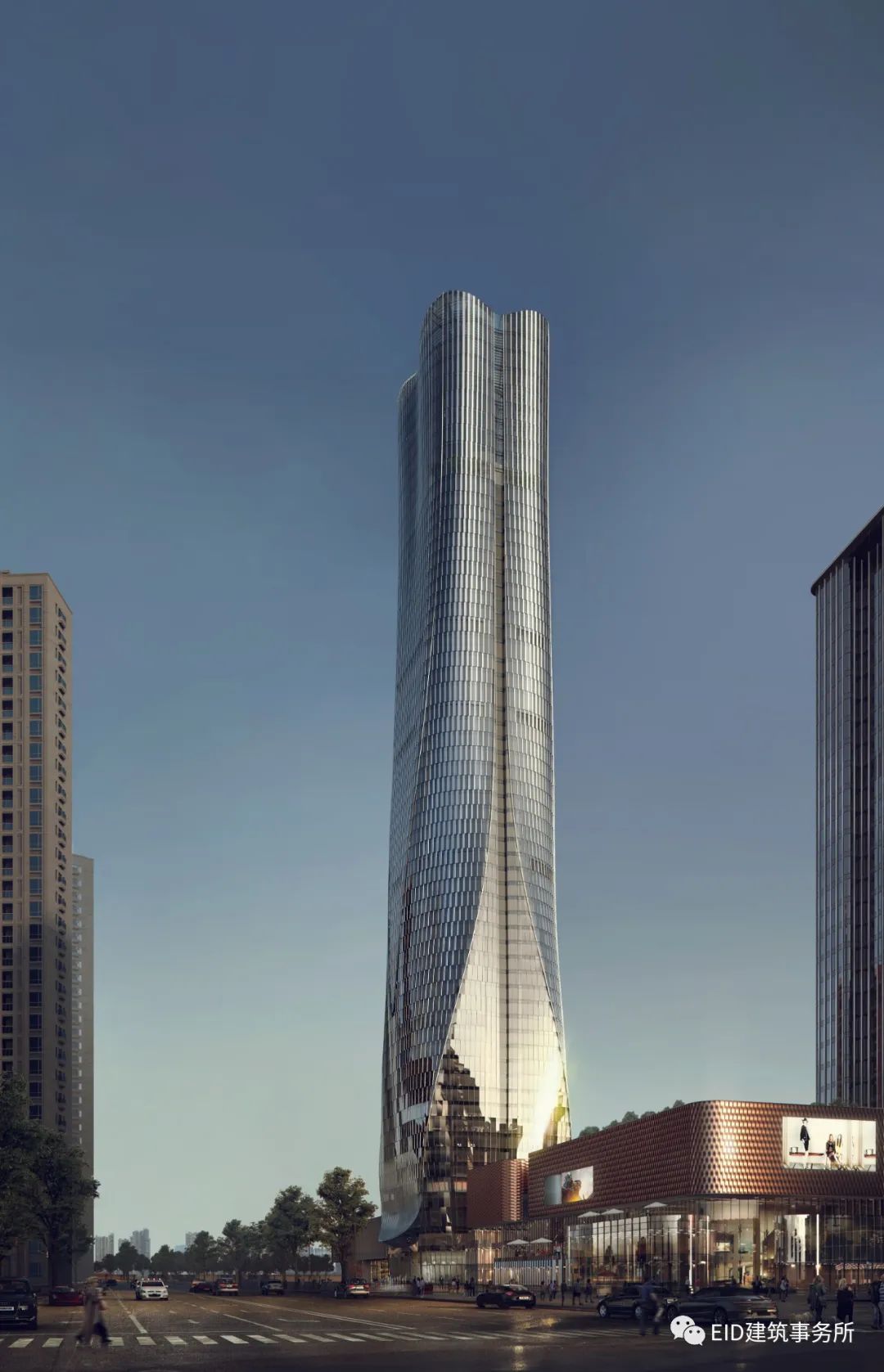武汉世茂锦绣长江D2b地块城市综合体丨中国武汉丨EID Arch姜平工作室-40
