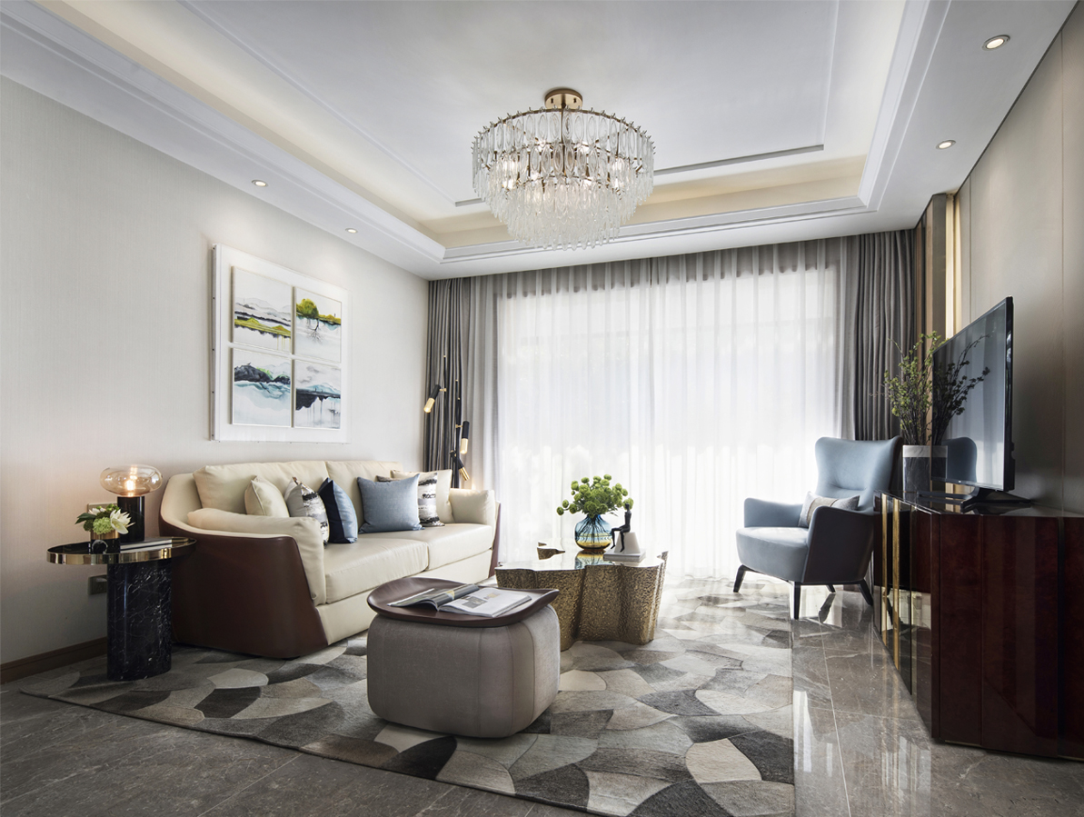 济南绿地国金中心样板间合集  香榭蒂国际软装-3