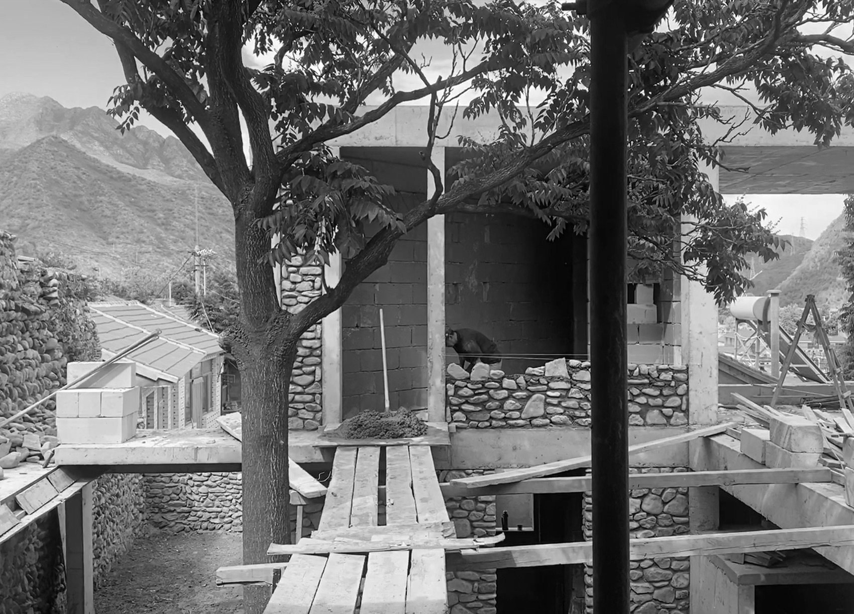 虚张声势之家 – 废土乐园丨中国北京丨察社办公室-49