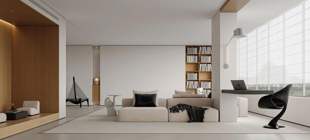 山东260㎡大平层空间设计丨中国山东-4