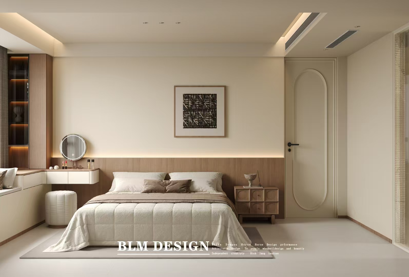 奶油  白龙马效果图设计制作-4