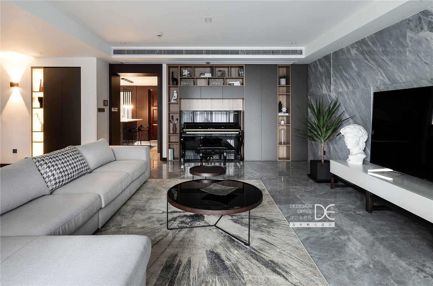 融景城郦苑 | 现代简约黑白灰,恰到好处的舒适生活-25