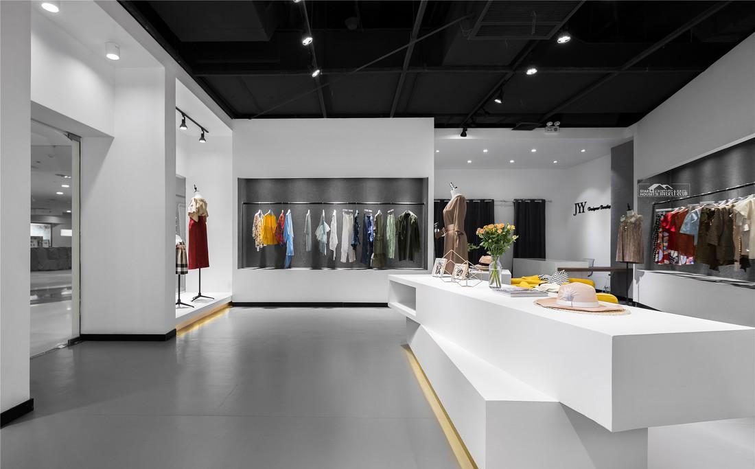 星瀚设计丨服装店丨「极简主义」JYY服饰店-10