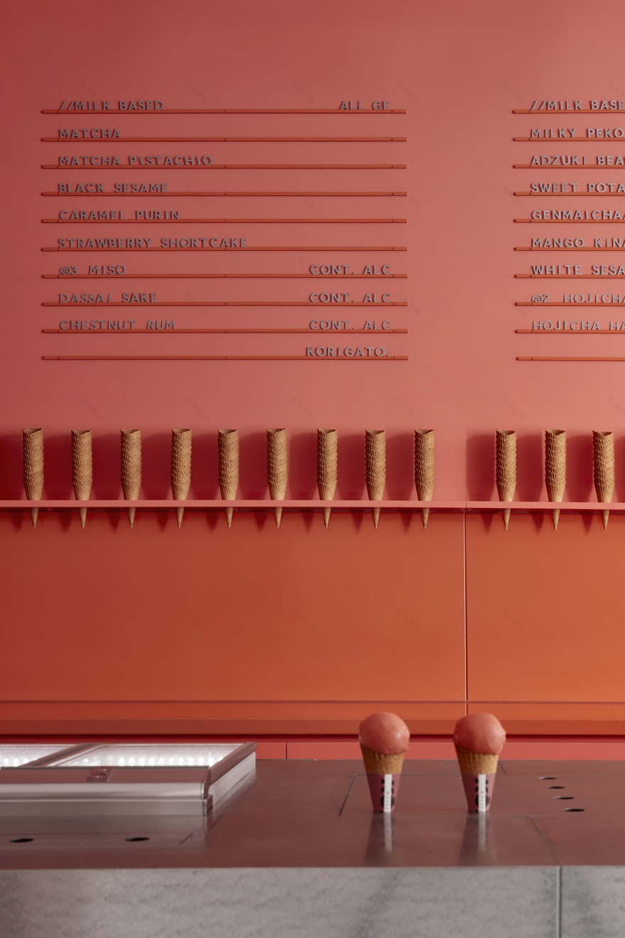 色彩冰淇淋店丨澳大利亚墨尔本丨Architects EAT-14