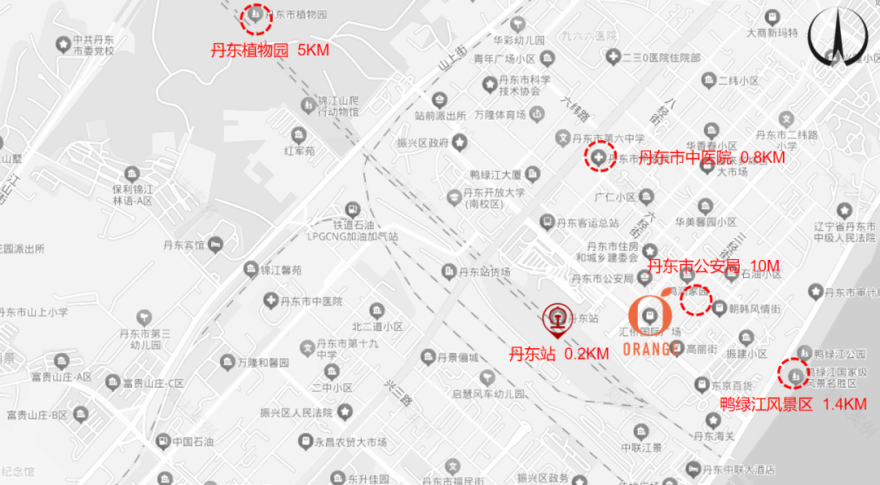 亚筑设计|辽宁丹东振兴火车站桔子酒店-11