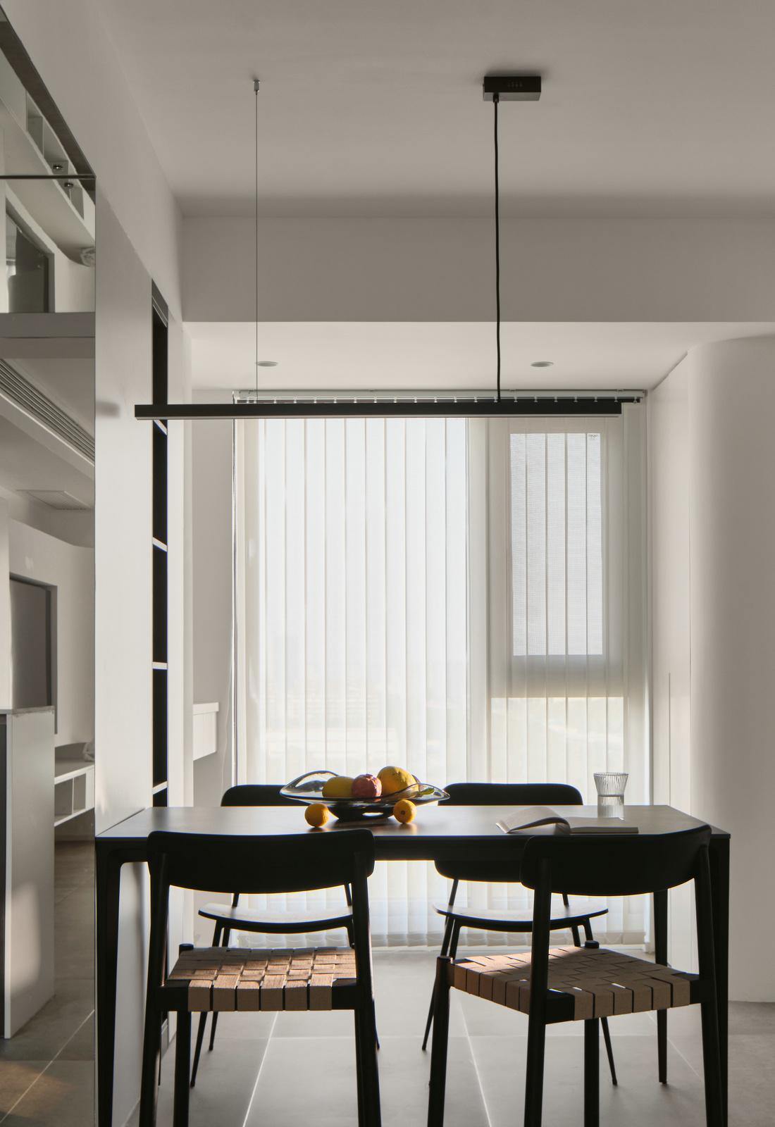 极简风开放式厨餐厅-21