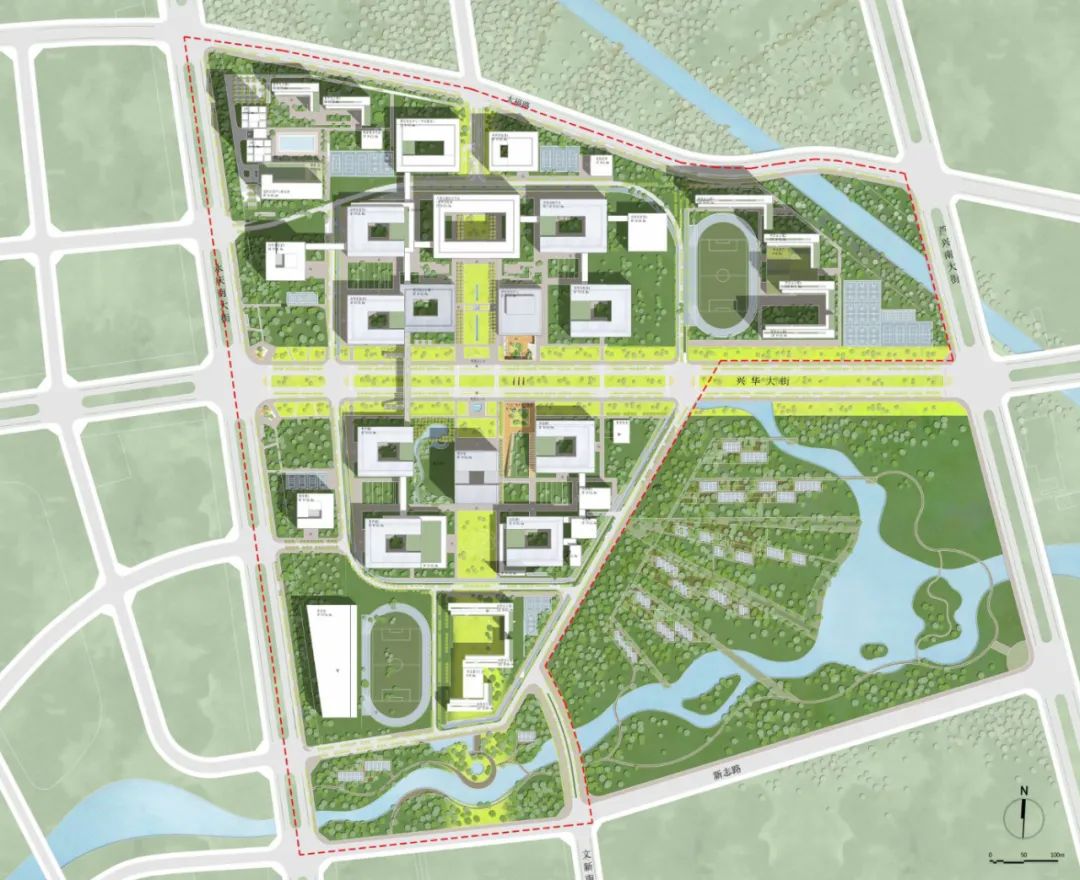 清华院中标方案：首都医科大学新校区-2