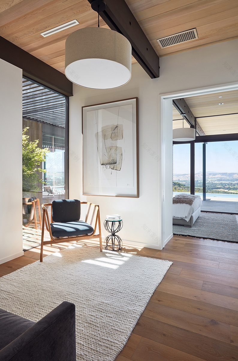 美国 Sonoma Hilltop 新住宅丨Klopf Architecture-26