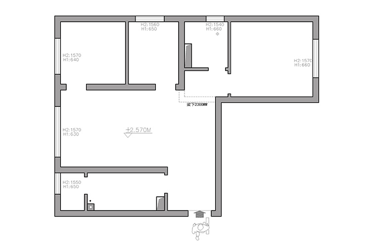 禧瑞天著简约风小户型设计丨中国北京丨久栖设计-63