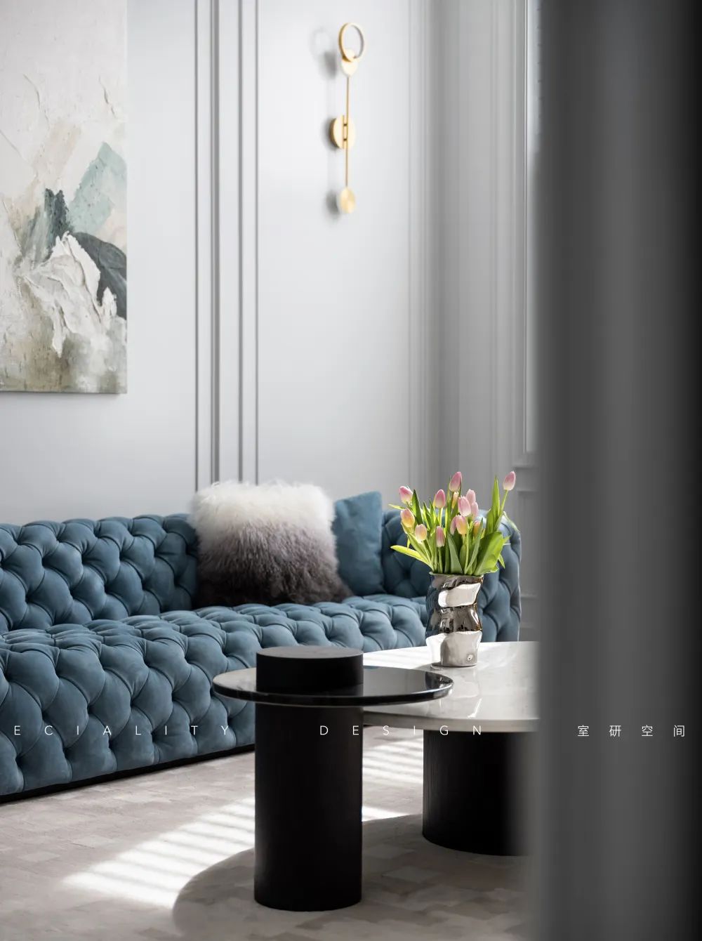 法式现代浪漫家居丨日本富山丨室研设计-2