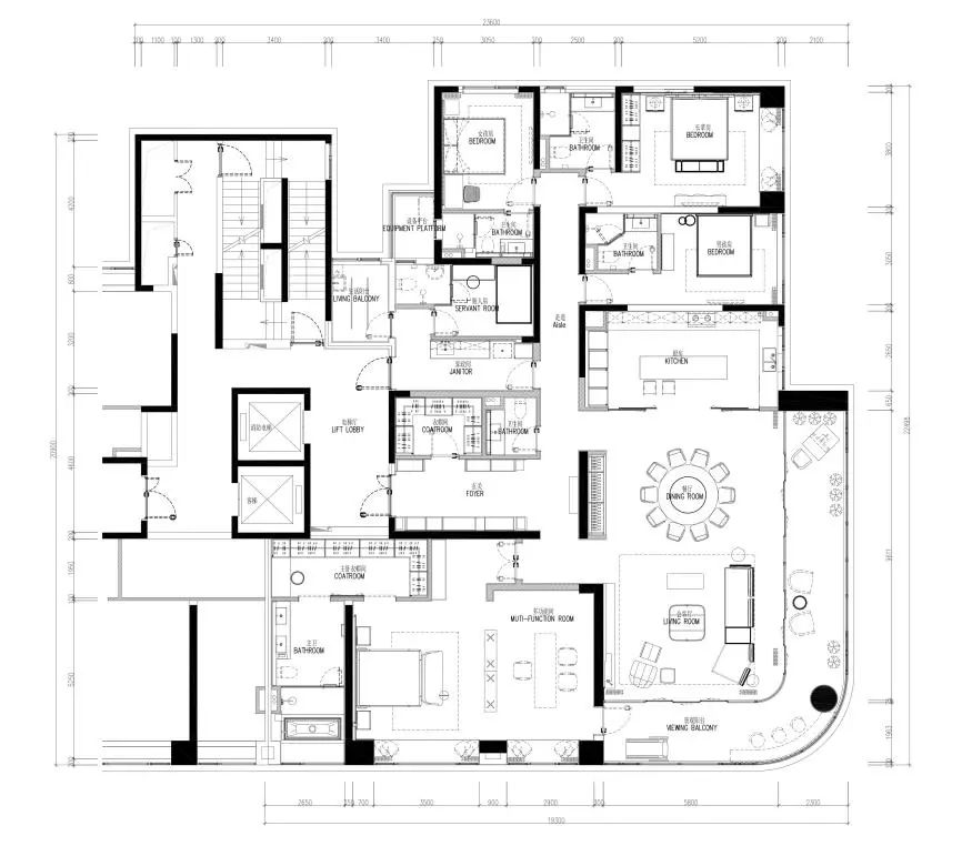 湘江之畔的潮流豪宅 · 旭辉铂悦湘江样板间设计丨中国长沙丨斯库图拉(上海)SCULTURA-124