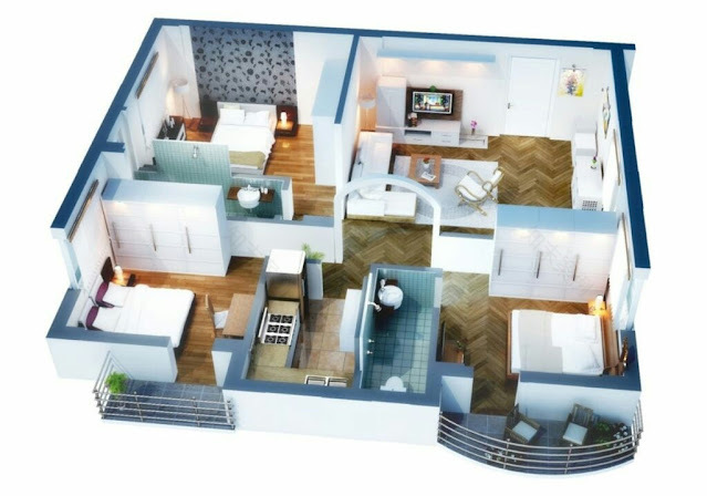 11个带阁楼主卧的小房子设计案例丨Lians Design-43