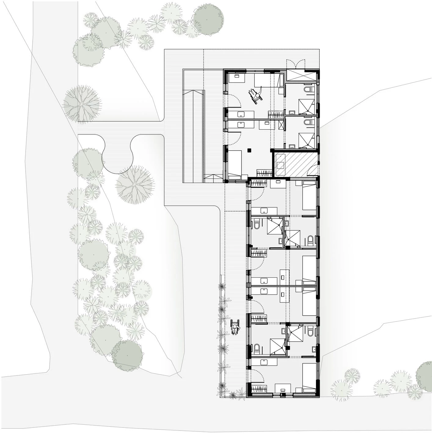 kibbutz Mizra 残疾人住所丨以色列丨Studio A3-44
