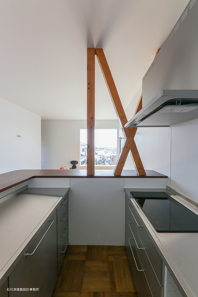 展望台のような家　ハコノオウチ17丨日本京都丨石川淳建築設計事務所-30
