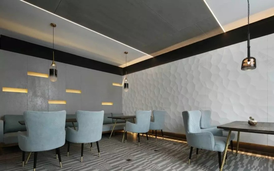 泰山脚下蓝莲花,现代艺术精品酒店设计-25