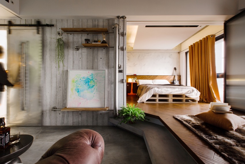 新庄 11 坪个性宅，长虹玻璃拉门打造通透空间-11