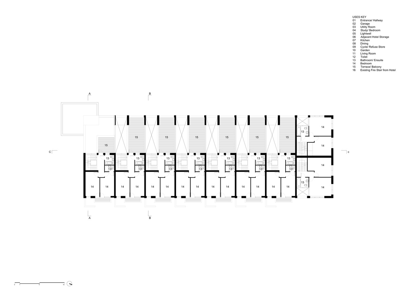 Dexter Moren Associates 打造现代家庭住宅典范——Peel Place-42