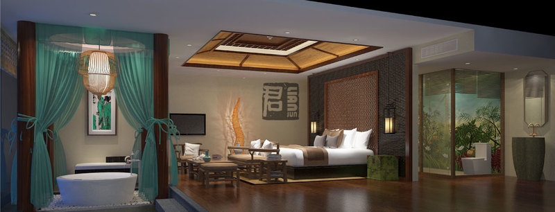 肇庆星语湖居——连君设计打造的岭南文化民宿-12