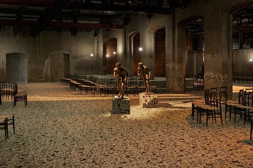 古驰 A,2023 年 W 秀场空间丨意大利米兰丨Gucci 品牌旗下设计团队-33