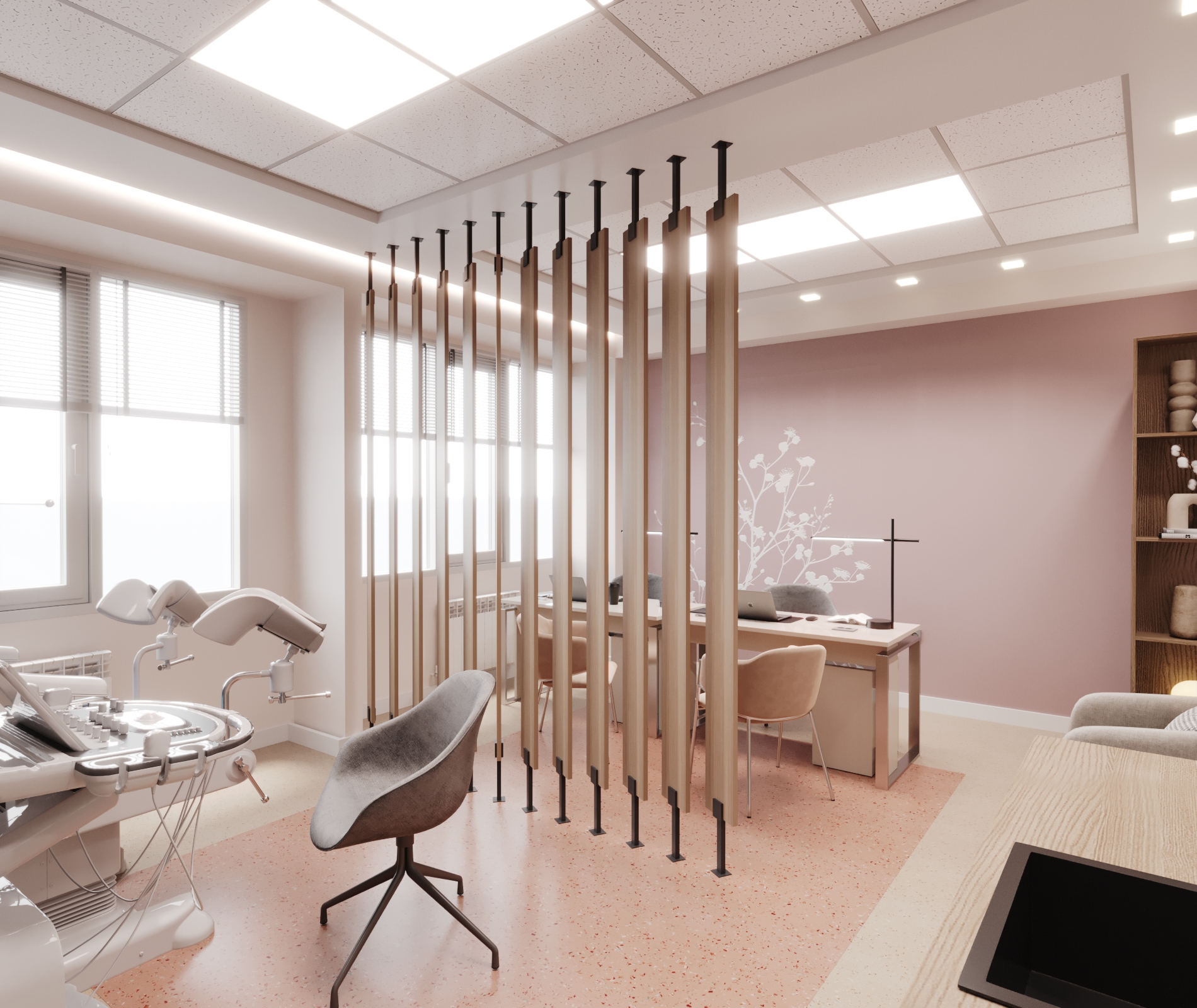 “Erebuni” 妇产科诊所检查室室内设计与规划丨亚美尼亚丨Design_14,Narek Azaryan-11