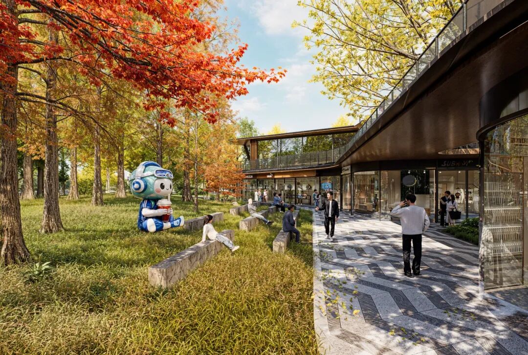 【中瀚设计】乐清体育公园：生态与运动的城市实验-36